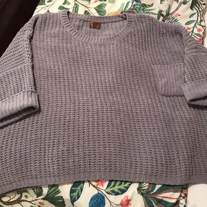 POL Oversized Chenille Sweater